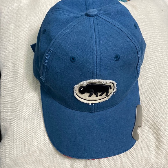 Big Sky Carvers Bottle Opener Blue With A Bison  Adjustable - Picture 1 of 5